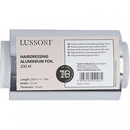 Lussoni Dsp Aluminium Hairdressing Foil 200m 100g