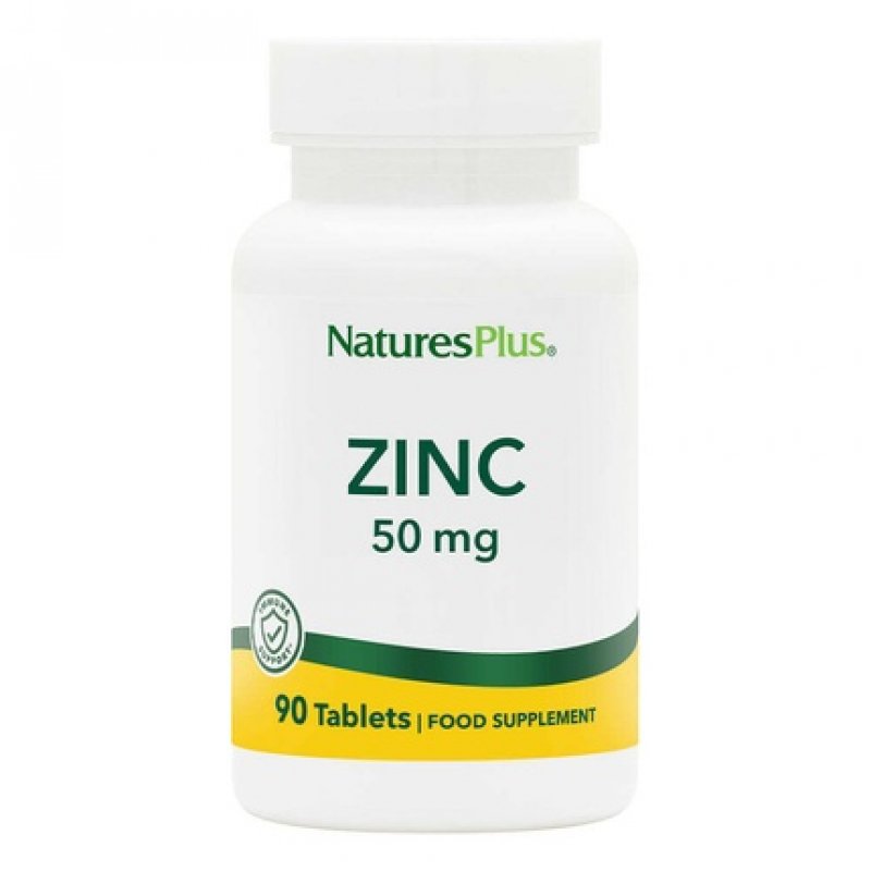 Nature's Plus Zinc 50mg 90 Capsules