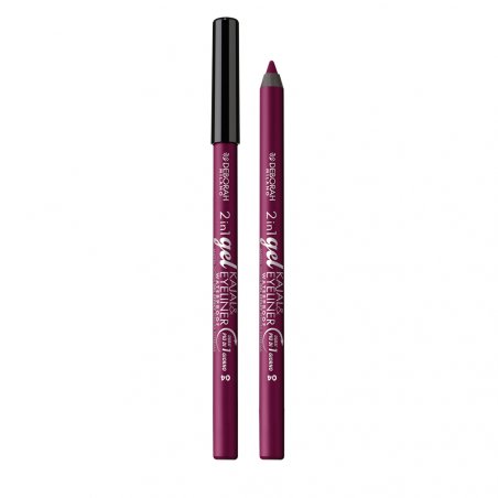 Deborah Milano 2-in-1 Kajal & eye pencil 1.21 g Gel 04 Aubergine