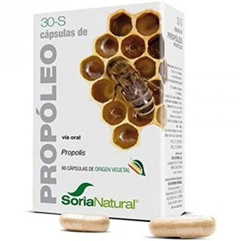 Soria Natural Propolis Capsules 30x690mg