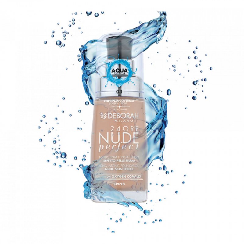 Deborah Milano 24ore Nude Perfect Foundation Sand 3 30ml