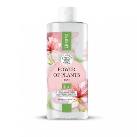 Lirene Power of Plants Rose Soothing Micellar Lotion 3in1 400ml