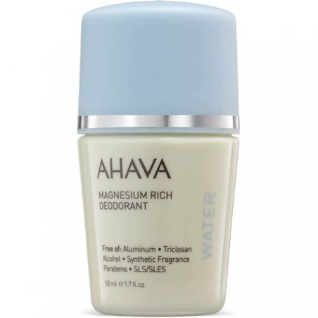 AHAVA Mineral Deodorant Roll-On for Women Long-Lasting Protection Against Odor and Wetness 50ml