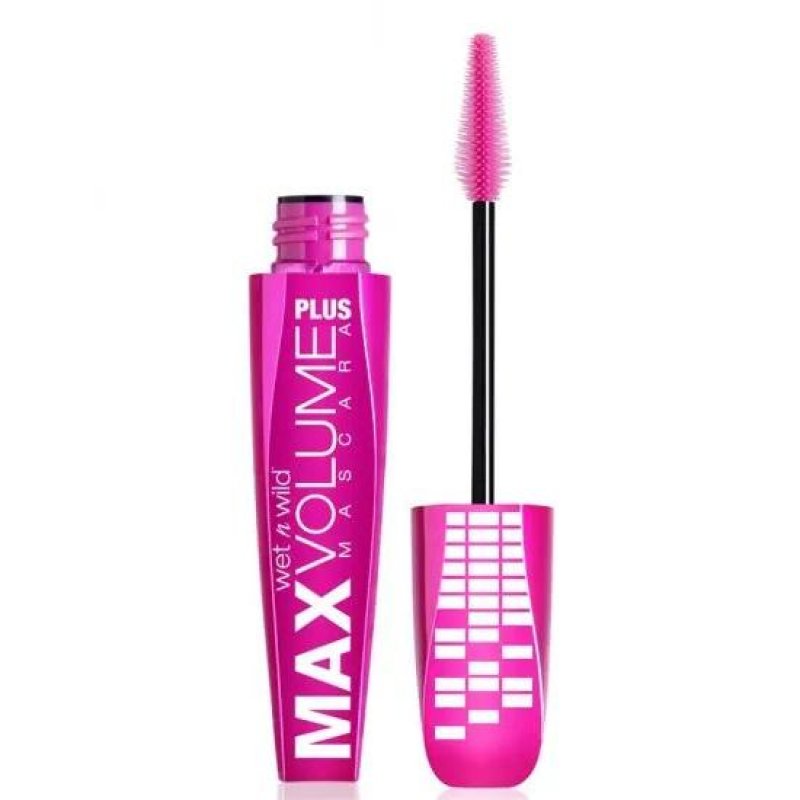 Wet 'n' Wild Max Volume Plus Mascara Volumizing and Lash-defining Antioxidant Formula with Macadamia Nut Jojoba and