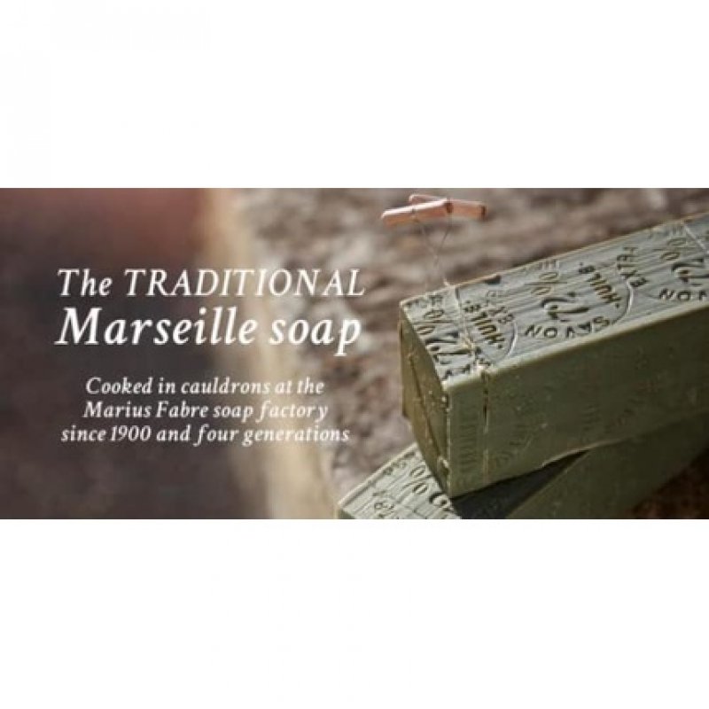 Marius Fabre Olive Oil Nourishing Hand Repair Cream with Shea Butter, Lavender, and Camphor Essential Oils 200ml