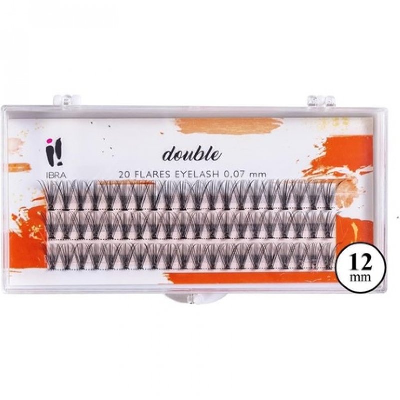 IBRA Makeup Double Eyelash Tangle 12mm