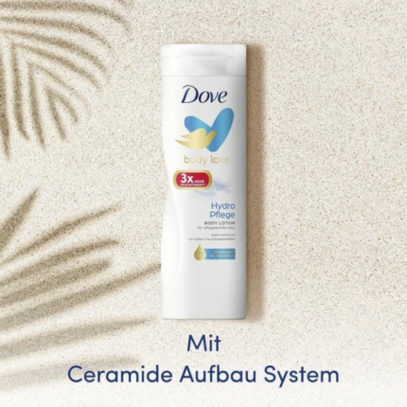Dove Hydro Care Body Lotion for Easy Care Skin with 3x More Moisture 400ml