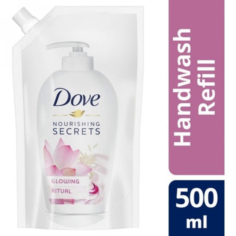 Dove Nourishing Secrets Radiant Ritual Lotus Flower and Rice Water Liquid Soap Refill 500ml