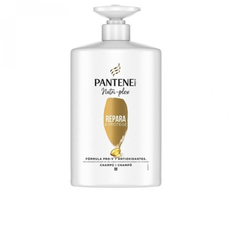 Pantene Hair Shampoo Repairs and Protects Nutri Pro-V with Pro-V Formula Antioxidants for Dry and Damaged Hair 1000ml