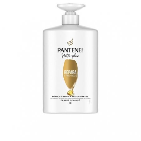Pantene Hair Shampoo Repairs and Protects Nutri Pro-V with Pro-V Formula Antioxidants for Dry and Damaged Hair 1000ml