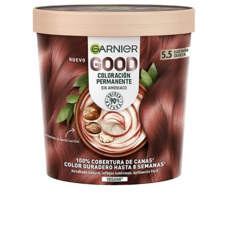 Garnier Auburn Hibiscus Brown 550 Hair Dye with Your Own Hands Complete Set Cocoon 5.5