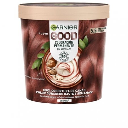 Garnier Auburn Hibiscus Brown 550 Hair Dye with Your Own Hands Complete Set Cocoon 5.5