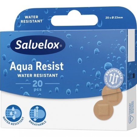 Tiritas Salvelox Aqua 20 Round Units
