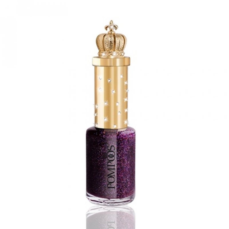 Harald Glööckler Pompöös Cosmetics Glitter Lilac Classic Nail Polish 14ml