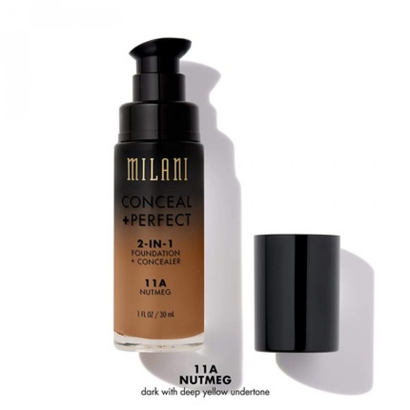 Milani Conceal Perfect 2-In-1 Foundation Concealer Nutmeg