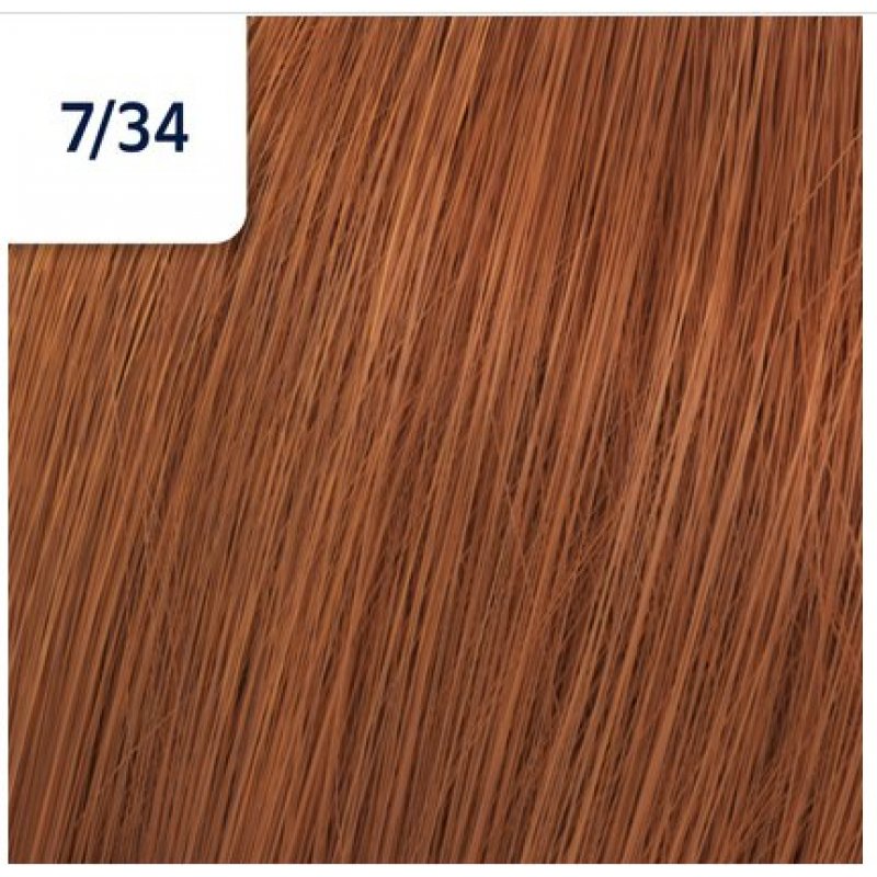 Wella Koleston Perfect ME 7/34 Medium Blonde Gold Red 60ml