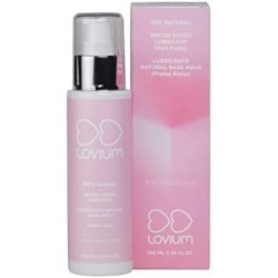 LOVIUM Water-Based Lubricant 98% Natural & Fragrance-Free 100ml