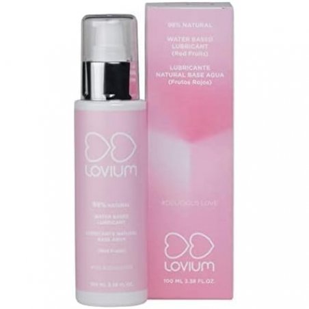 LOVIUM Water-Based Lubricant 98% Natural & Fragrance-Free 100ml