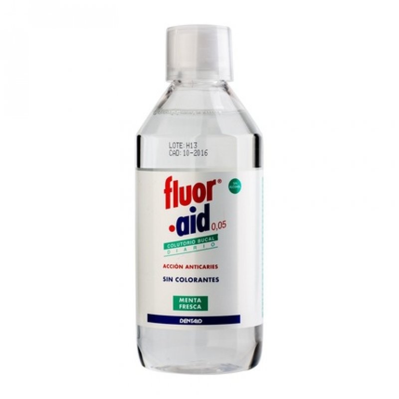 Fluor Aid Colut 0.05 Diar 500M