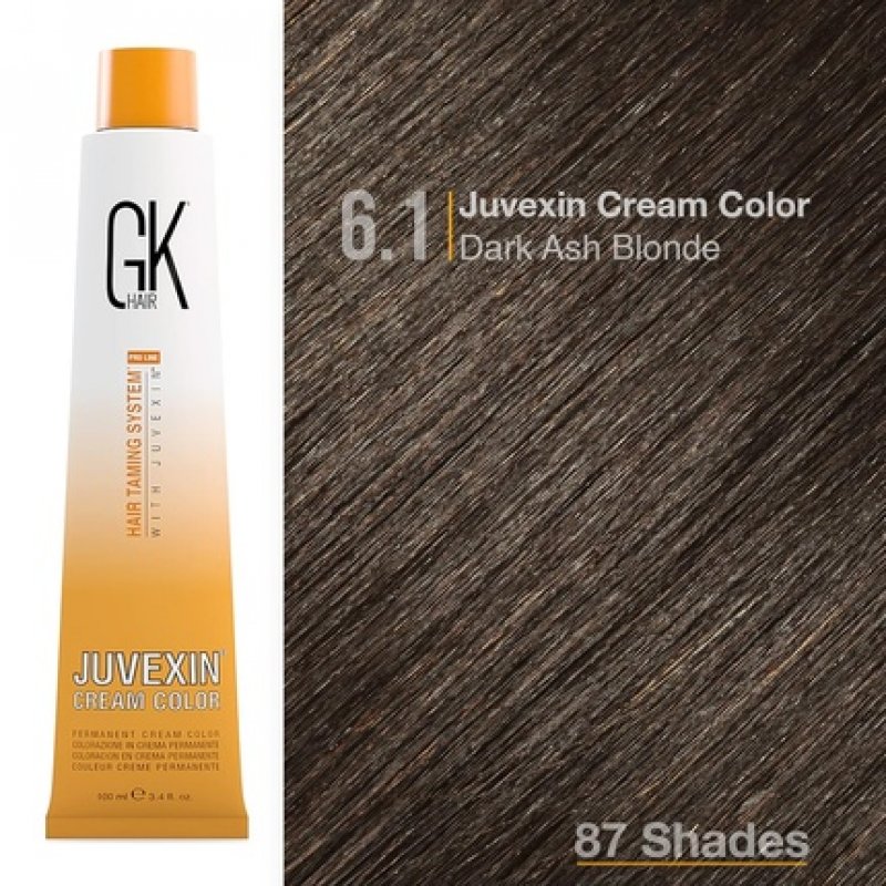 GK HAIR Global Keratin Semi Permanent Hair Cream Color 87 Shades 3.4 Fl Oz/100ml