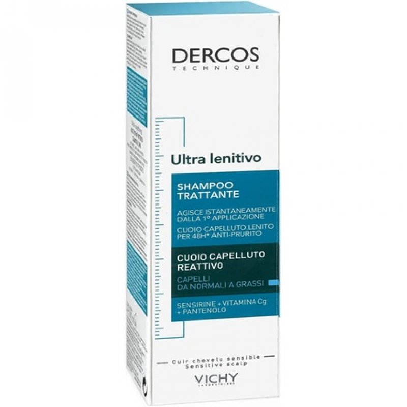Dercos Vichy Sensitive Ultra Soothing Shampoo 200ml