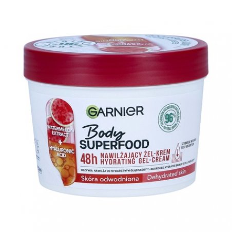 Garnier Body Superfood Hydrating & moisturizing cream for dehydrated skin Watermelon 380ml
