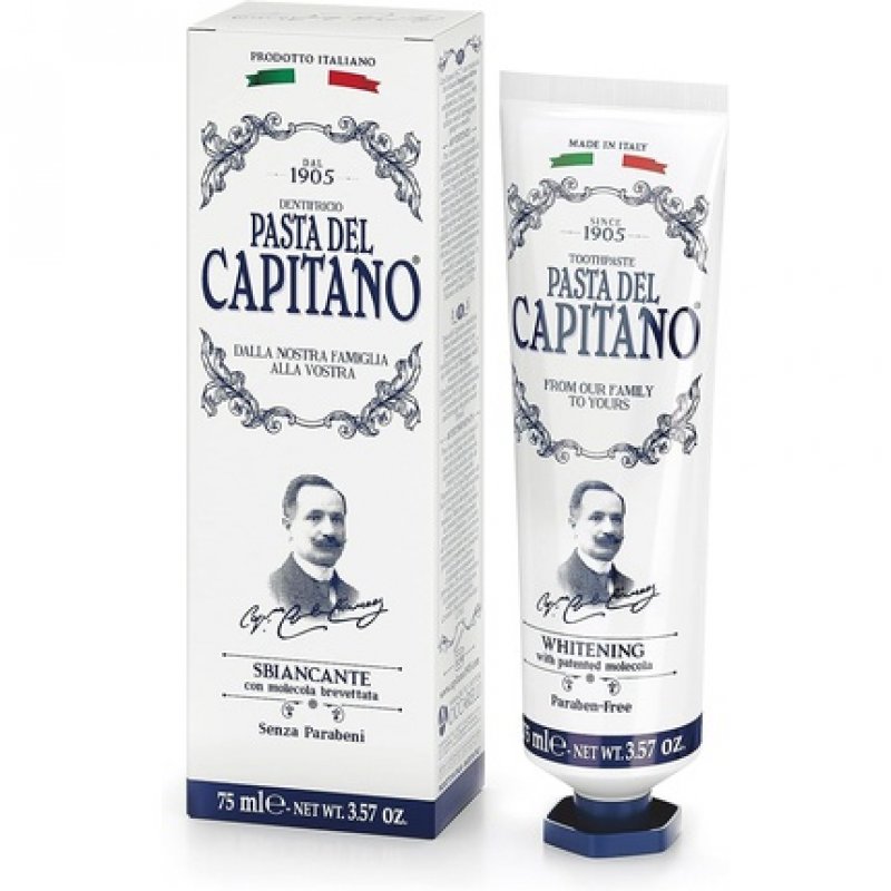Pasta del Capitano 1905 Whitening Toothpaste 75ml