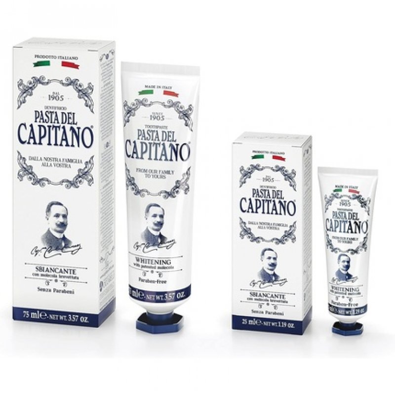 Pasta del Capitano 1905 Whitening Toothpaste 75ml