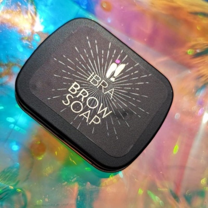 Long-Lasting Waterproof Eyebrow Soap with Brush - Ideal for Makeup - Maintains Natural Eyebrow Color - Supports Proper
