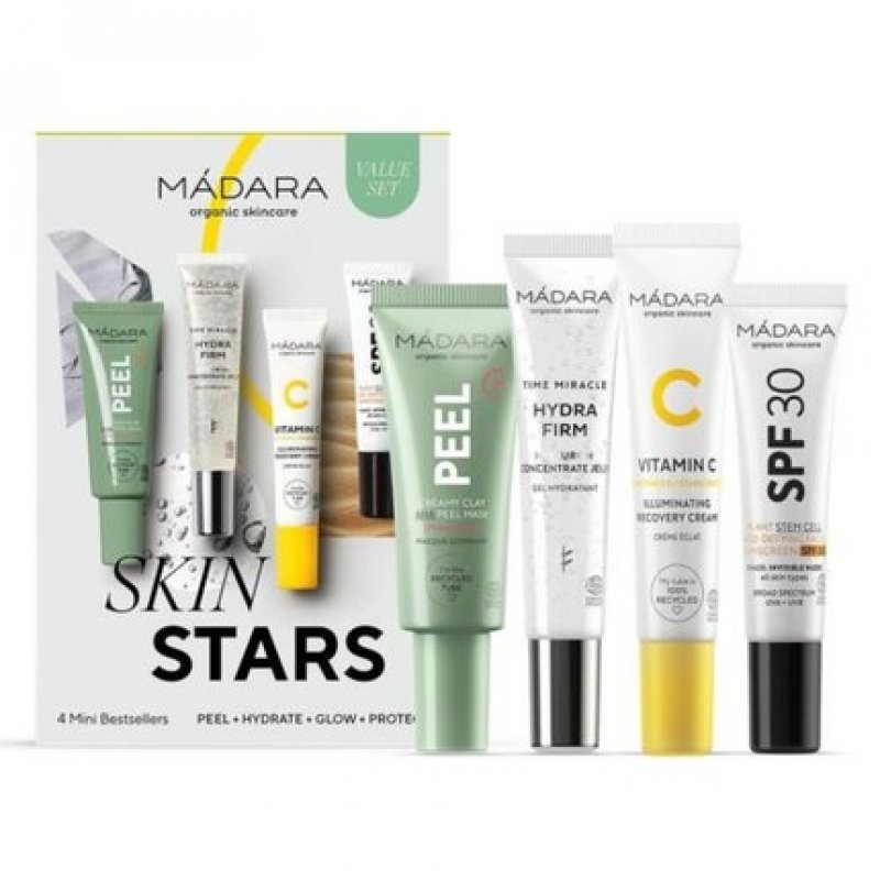 Madara Bio Natural Skin Stars 4 Mini Bestseller Set - Facial Skincare Set