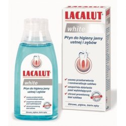 Lacalut Mouthwash White Liquid for Oral Hygiene 300ml