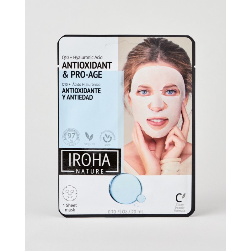 Iroha Nature Antioxidant & Anti-Aging Q10 Mask