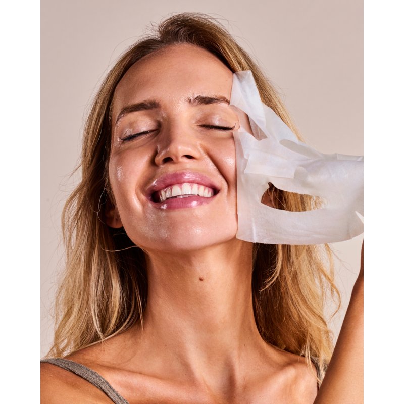 Iroha Nature Anti Wrinkles Tissue Face Mask Q10 1 Unit - Flash Effect