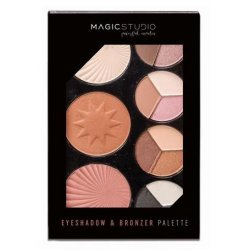 MAGIC STUDIO Eyeshadow & Bronzer Palette ombre à paupière 23 g