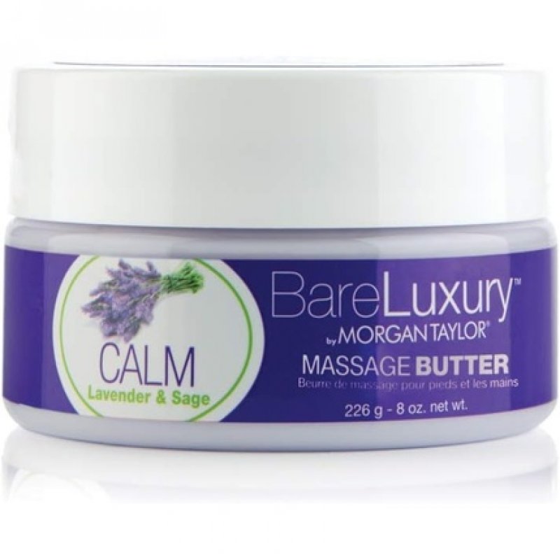 Morgan Taylor BareLuxury Lavender & Sage Calm Massage Butter 8oz