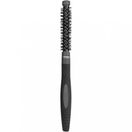 Termix Evolution Plus Ø 12mm Hairbrush for Thick Hair with Ionized Bristles Black