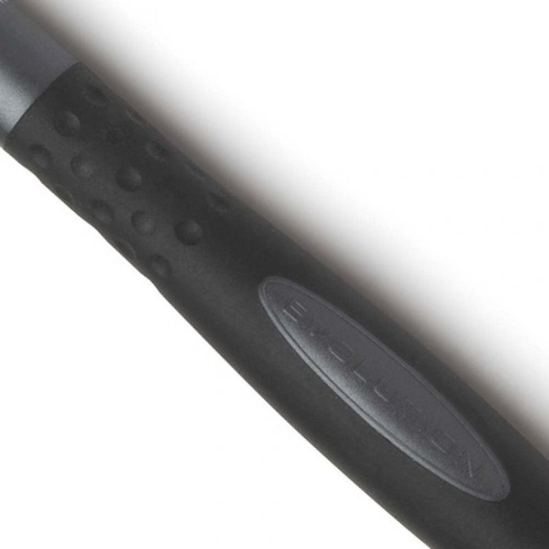 Termix Evolution Plus Ø 12mm Hairbrush for Thick Hair with Ionized Bristles Black