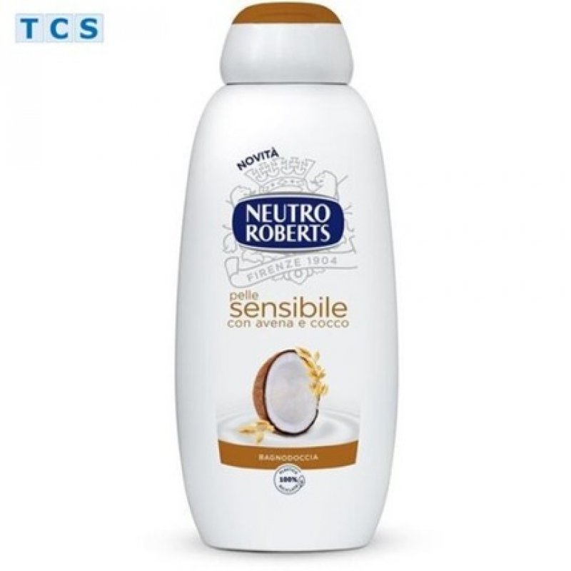 NEUTRO ROBERTS Bagnodoccia Shower Gel for Sensitive Skin Oat & Coconut 450ml