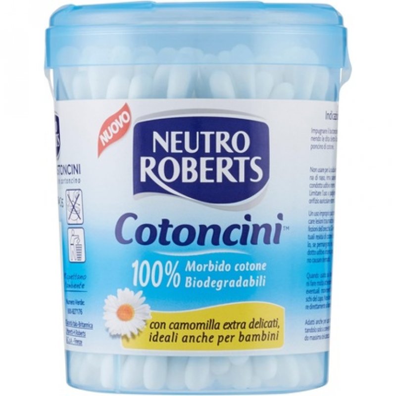 Neutro Roberts Chamomile Extra Soft Cotton Buds 100 Pieces