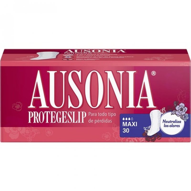 Ausonia Protective Slips 30 Units with No Odor System Maximum Protection