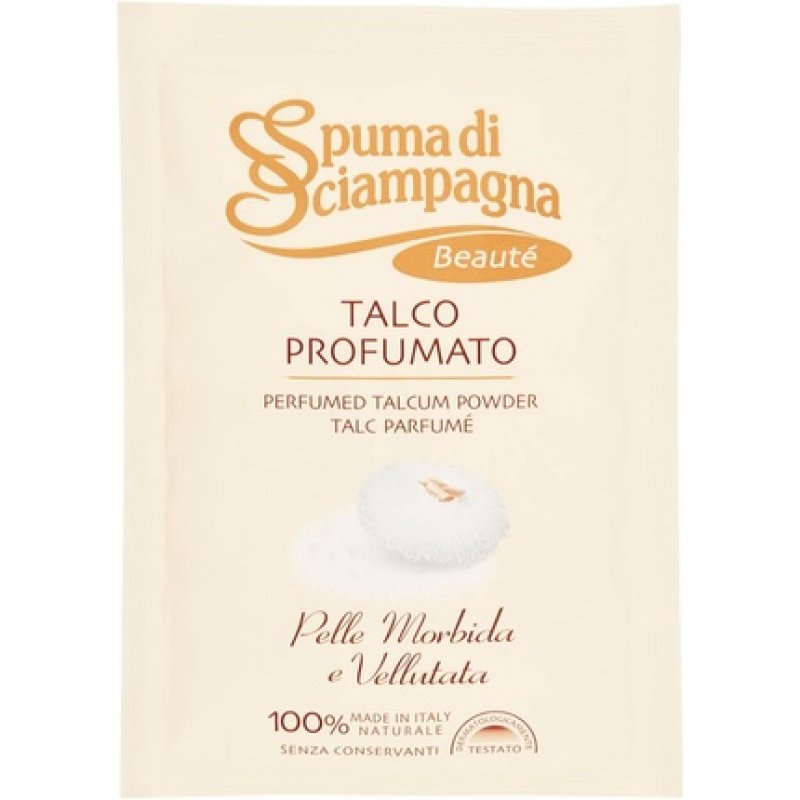 Spuma di Sciampagna Perfumed Talc 75g