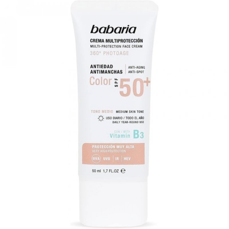 Solar Multiprotection Antistain Color Cream SPF50 50ml