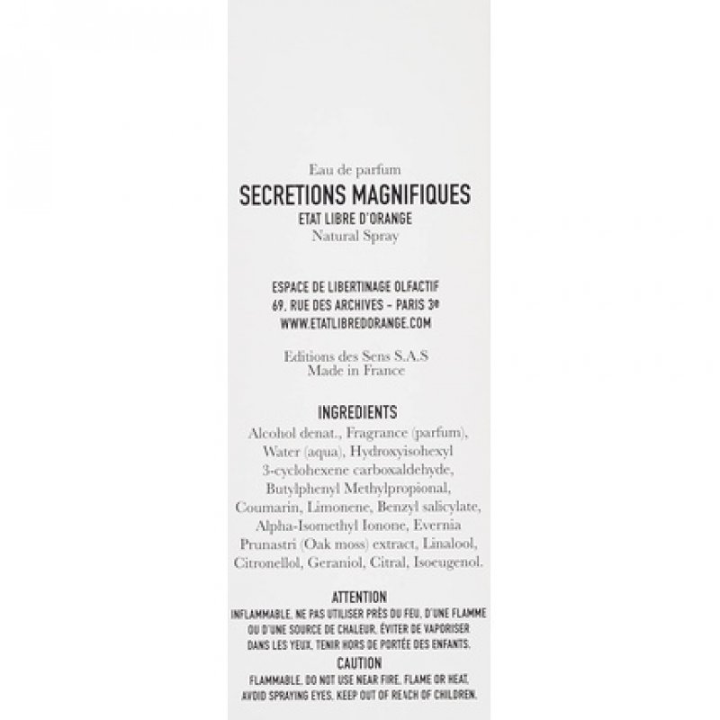 Etat Libre d'Orange Secretion Magnifiques Eau de Parfum Spray 50ml