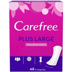 Carefree Salvaslip Plus Large Light Fragrance 48 Count 180g