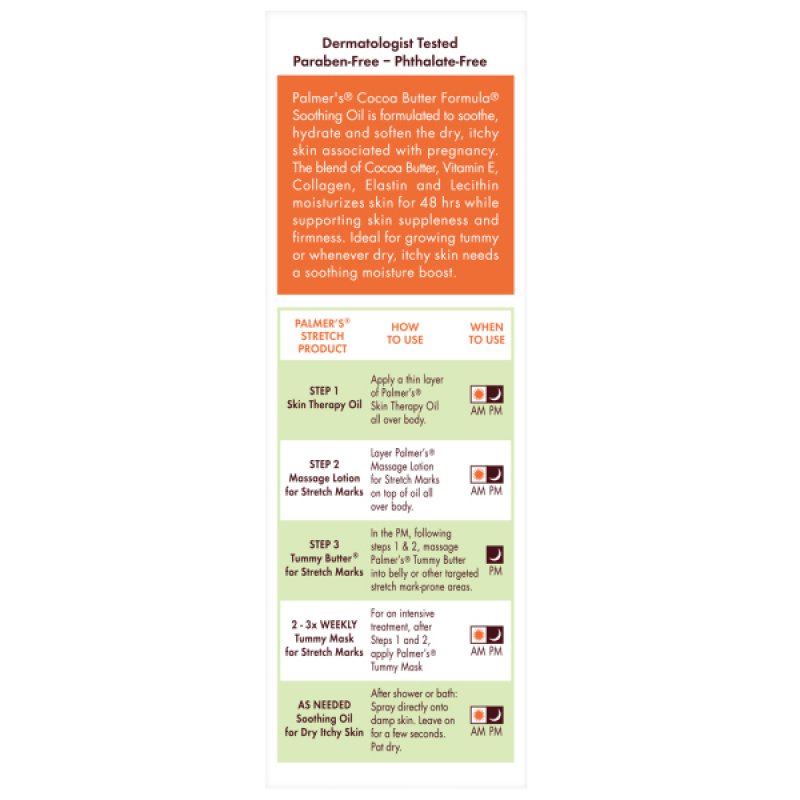 Palmer's Cocoa Butter Itchy Skin Soothing Oil Pump 151ml