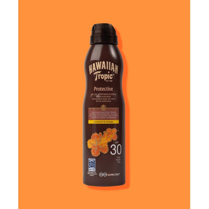 Hawaiian Tropic Argan Oil Sunscreen Spray SPF 30 177ml