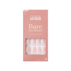Kiss Bare But Better Short Nude Nails 28 Pieces