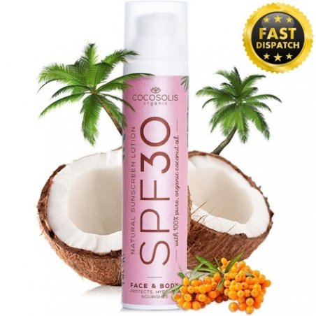 Cocosolis Natural Sunscreen Face & Body Lotion SPF30 100ml