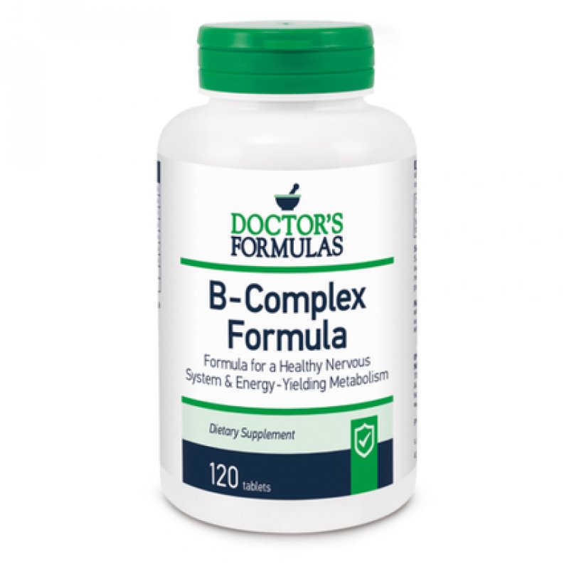 Doctor's Formulas B-Complex Formula Anti-Fatigue 120 Tablets