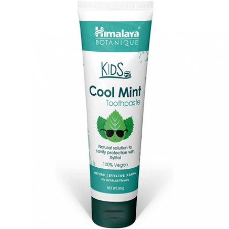 Himalaya Botanique Kids Cool Mint Flavor Toothpaste 80g